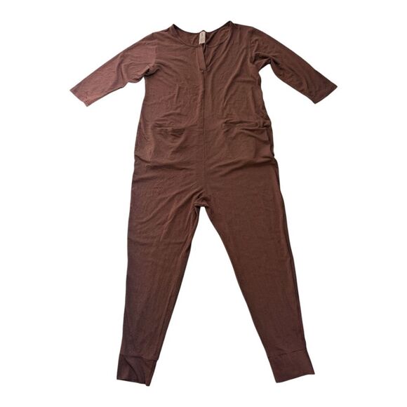 Smash And Tess Brown Jumpsuit monday Romper M - Picture 11 of 15